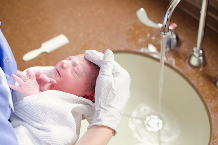 Baby's First Bath