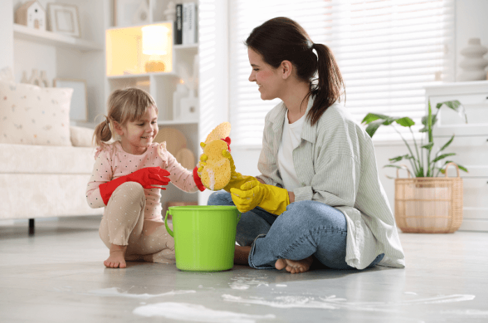 How to Build a Chore Routine That Grows With Your Baby
