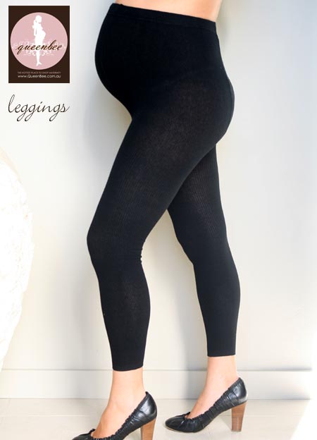 queen bee smooth knit leggings