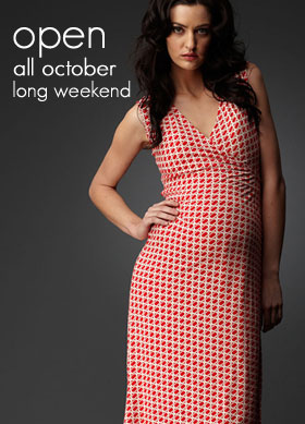 queen bee maternity open all october long weekend!