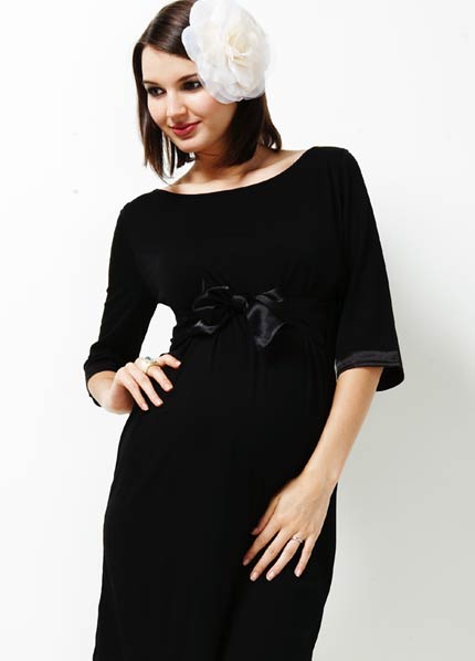 modern love bow dress