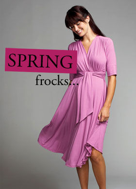must have spring frocks - maternal america chantelle dress