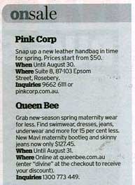 sydney morning herald essential style sale