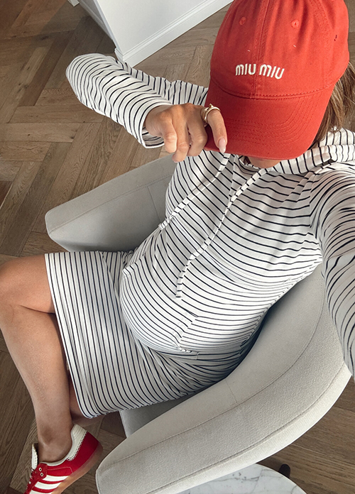 Nursing Hoodie Dress