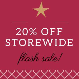 2015 XMAS 20% OFF* SPECIAL