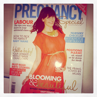 Queen Bee featured in 2014 Pregnancy Special Magazine