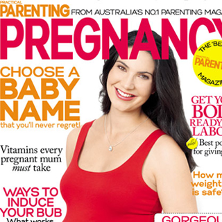 We're on the Cover of Practical Pregnancy 2012