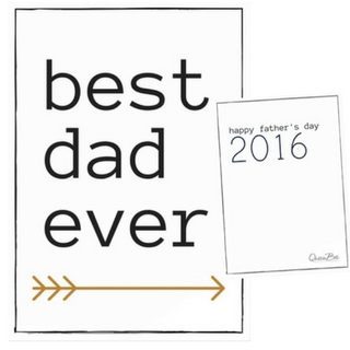 FREE Father's Day Milestone Card