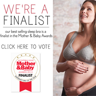 We're a Finalist in the 2013 Mother & Baby Awards - Best Maternity Bra & Best Fashion Brand