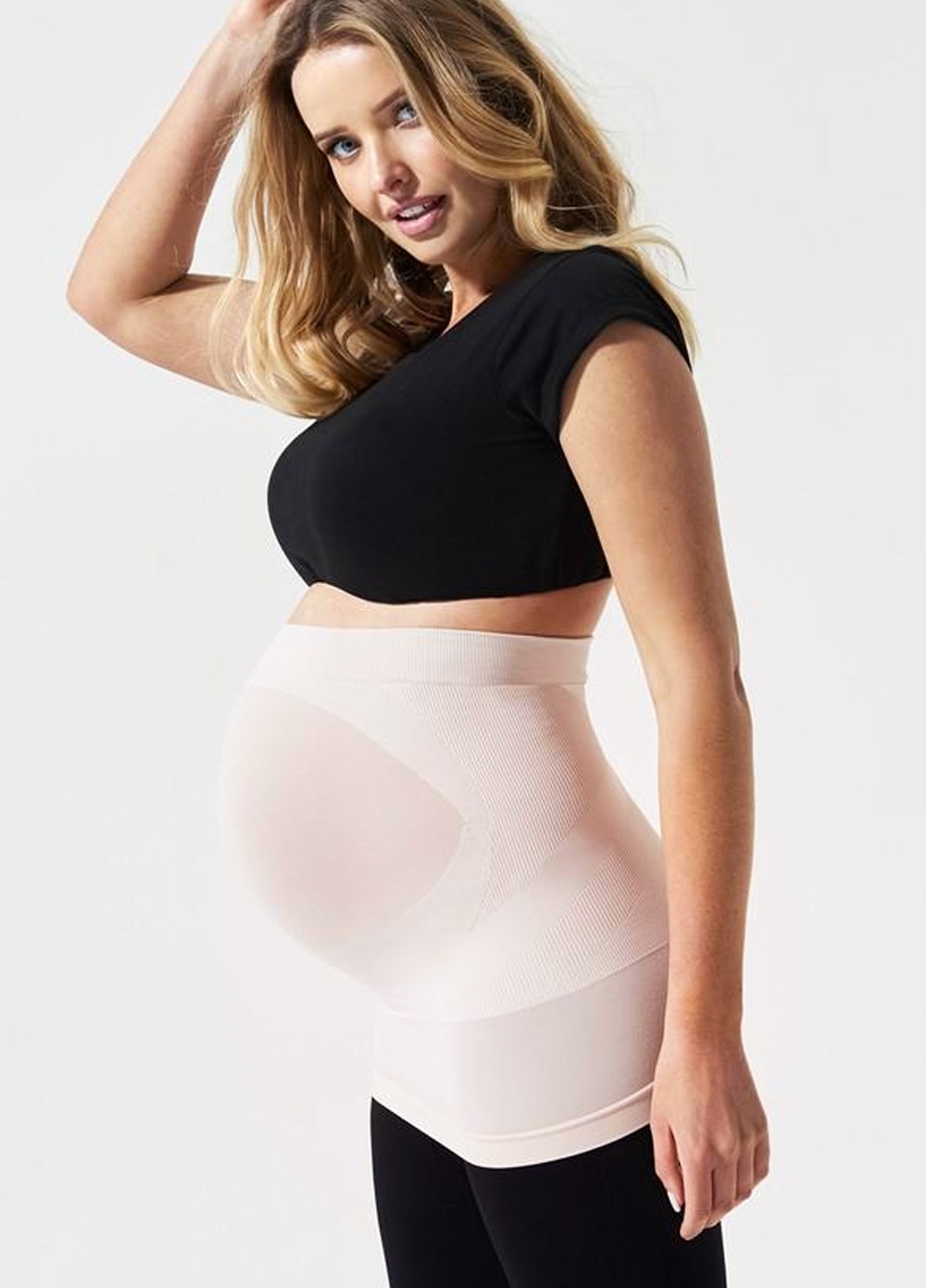 Blanqi - Built-in Support Belly Band in Nude