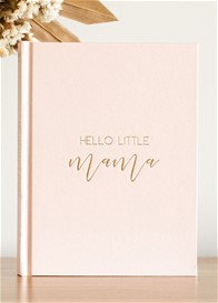 Blossom & Pear - Hello Little Mama Pregnancy Journal in Pink