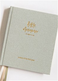 Emma Kate Co - Little Dreamer Baby Journal in Sage Green