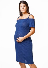 Esprit - Azure Blue Off Shoulder Dress - ON SALE