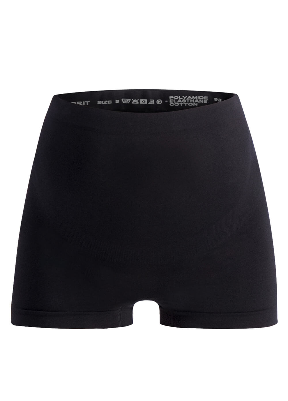 Seamless Maternity Underwear Shorts in Black by Esprit