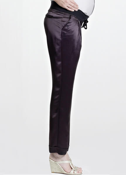 Venice Evening Maternity Trousers in Black by Slacks & Co
