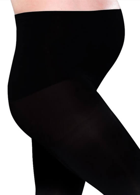 Preggers - Maternity Compression Leggings in Black | Queen Bee