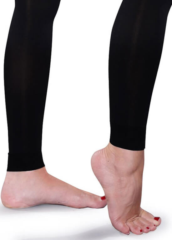 Preggers - Maternity Compression Leggings in Black | Queen Bee