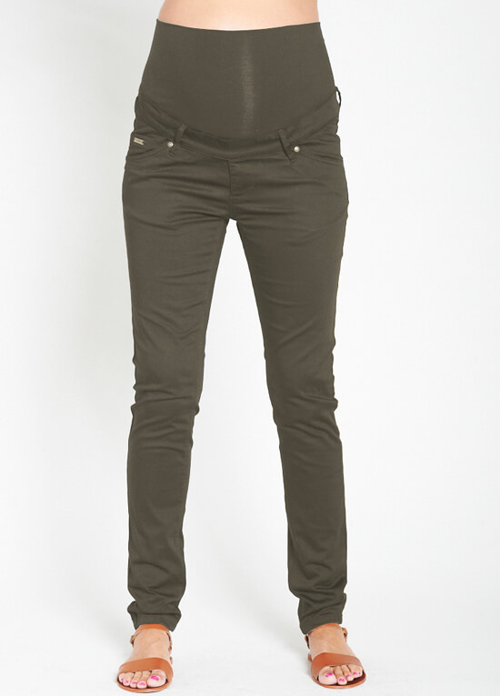 Camren Olive Green Maternity Jeans by Noppies