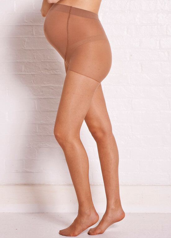 Nude Sheer Maternity Tights by Noppies 