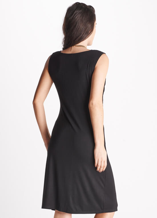 Floressa - Daisy Black Breastfeeding Dress | Queen Bee