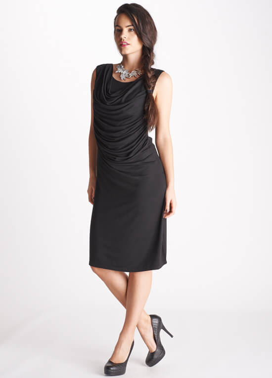 Floressa - Daisy Black Breastfeeding Dress | Queen Bee