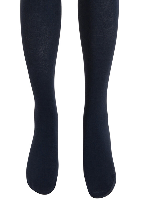 Winter Knit Maternity Tights in Dark Blue by Noppies
