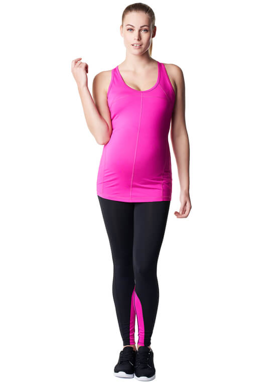 Heath Maternity Active Tank Top in Pink by Noppies