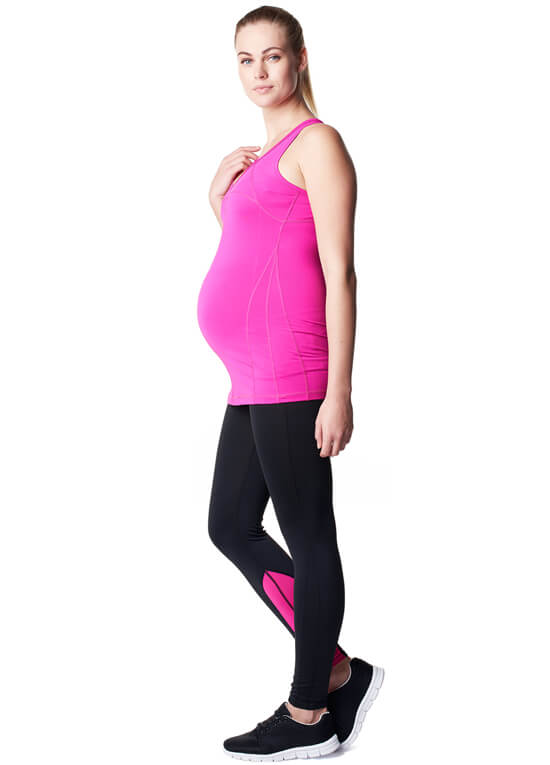 Heath Maternity Active Tank Top in Pink by Noppies