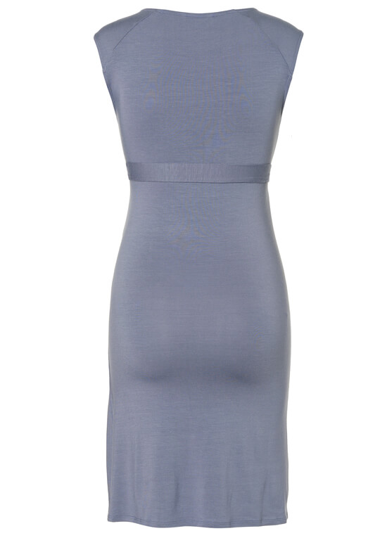 Lara Maternity Nursing Dress in Lavender Grey by Noppies