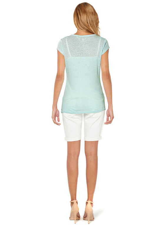 Maternity Bermuda Shorts in Off-White by Esprit 