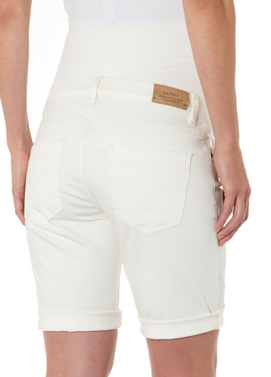 Maternity Bermuda Shorts in Off-White by Esprit 