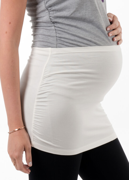 Maternity Belly Band in Creme by Trimester Clothing