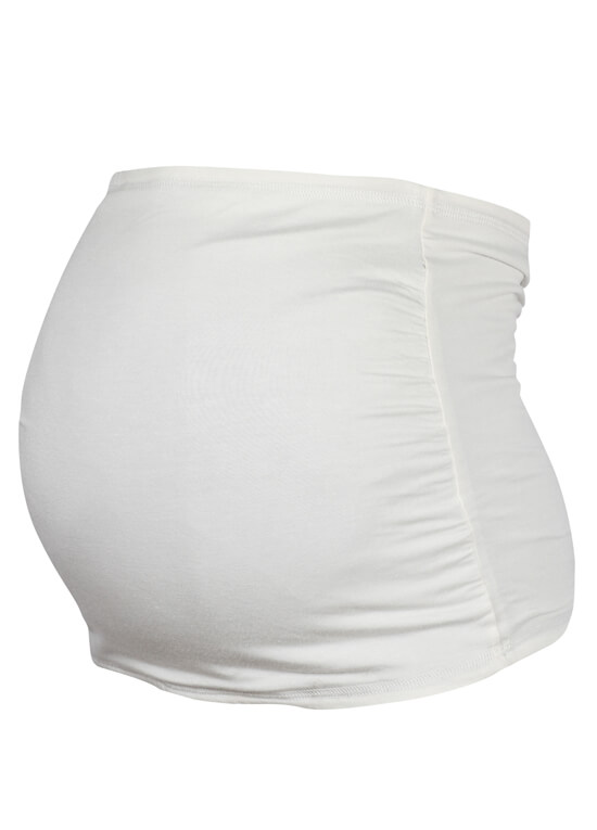 Reversible Maternity Belly Band in Grey/Creme by Trimester Clothing