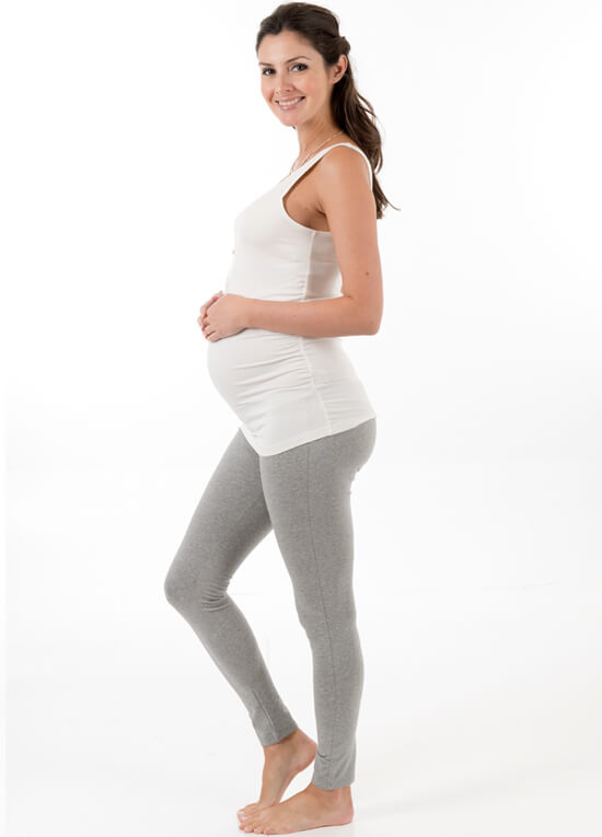 Creme Miracle Maternity Tank Top by Trimester Clothing