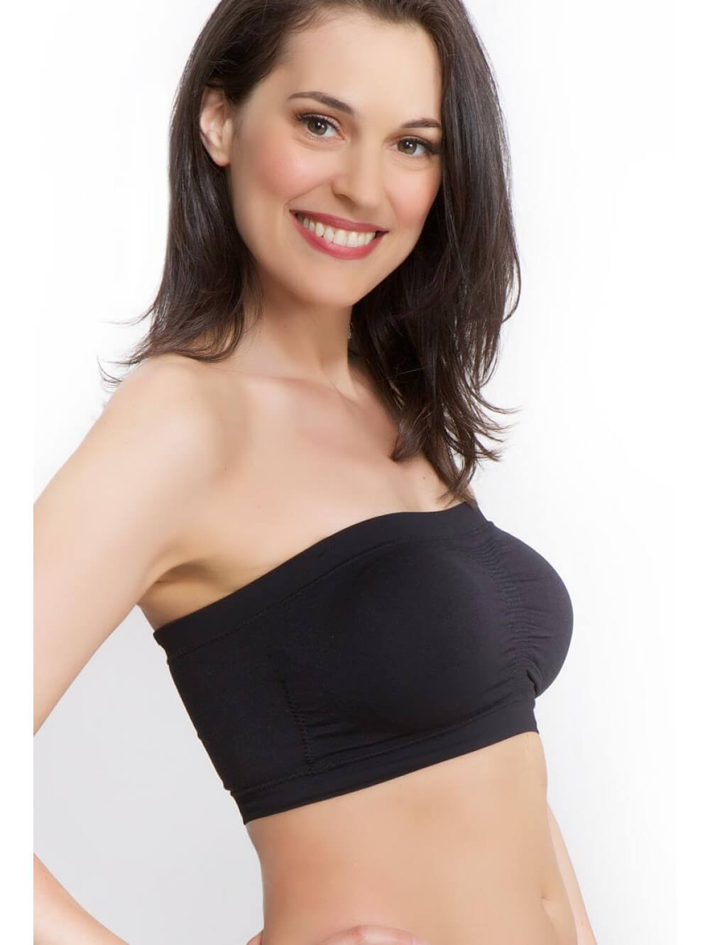 Seamless Strapless Maternity Nursing Bandeau Bra