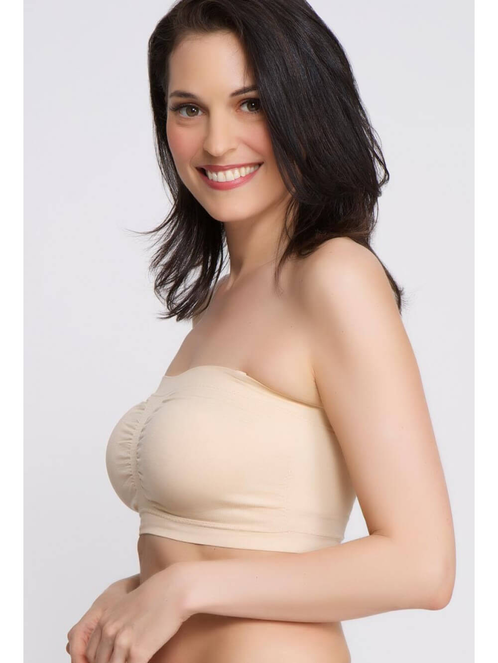 Seamless Strapless Maternity Nursing Bandeau Bra