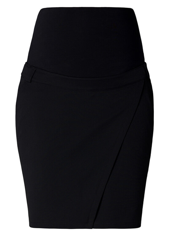 Halo Woven Maternity Skirt in Black by Noppies