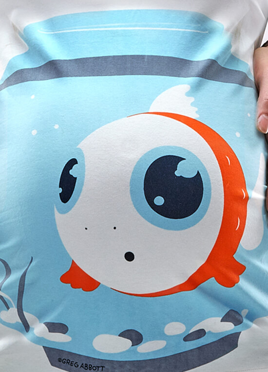 fish bowl maternity t shirt by mamagama fish bowl size chart