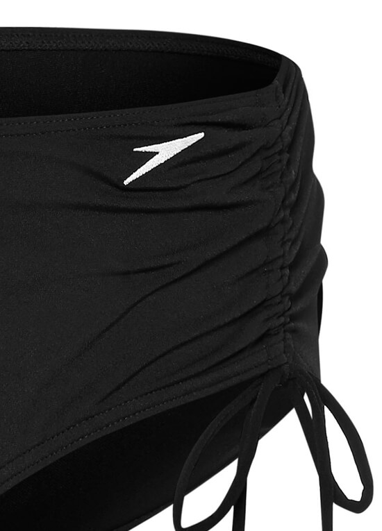 Black Ruched Maternity Bikini Bottom by Speedo