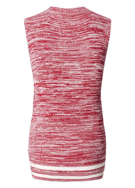 Shay Sleeveless Knit Maternity Top in Red by Supermom