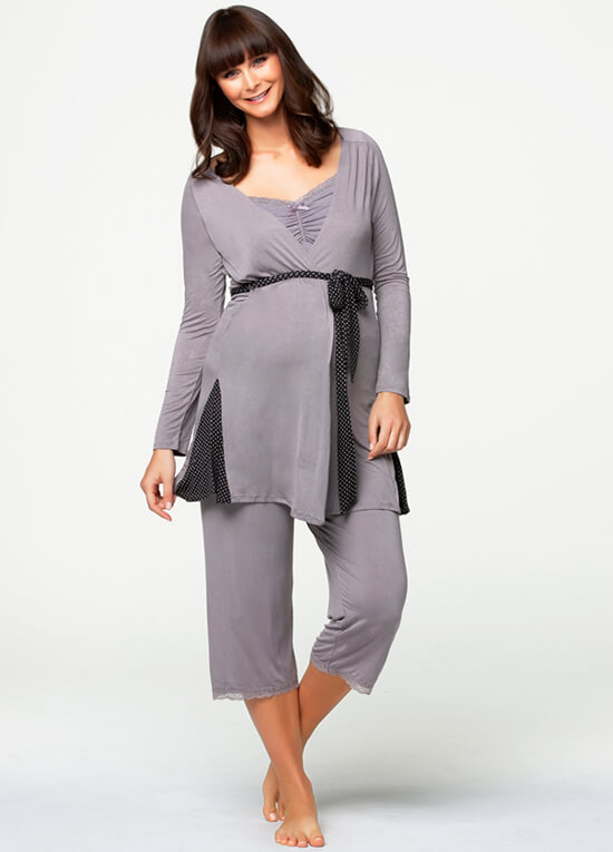 Apple Crumble Maternity Robe by Cake Lingerie
