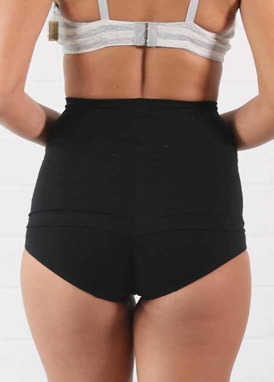 Postnatal Pelvic Recovery Briefs in Black by QueenBee 