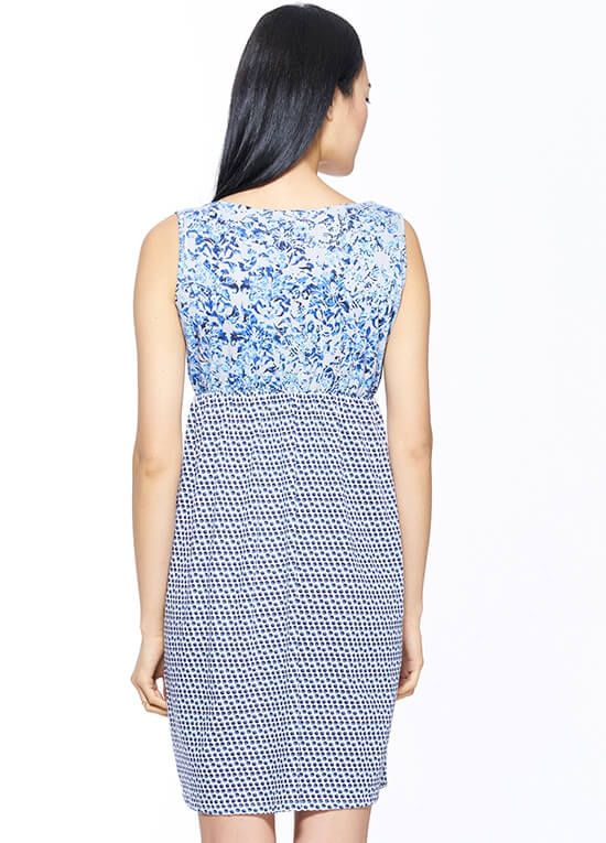 sleeveless maternity nightie