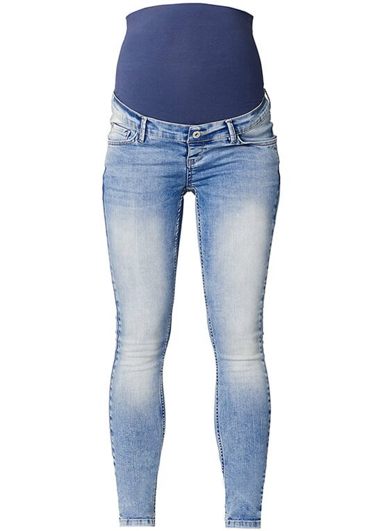 Skinny Maternity Jeans in Light Wash by Supermom