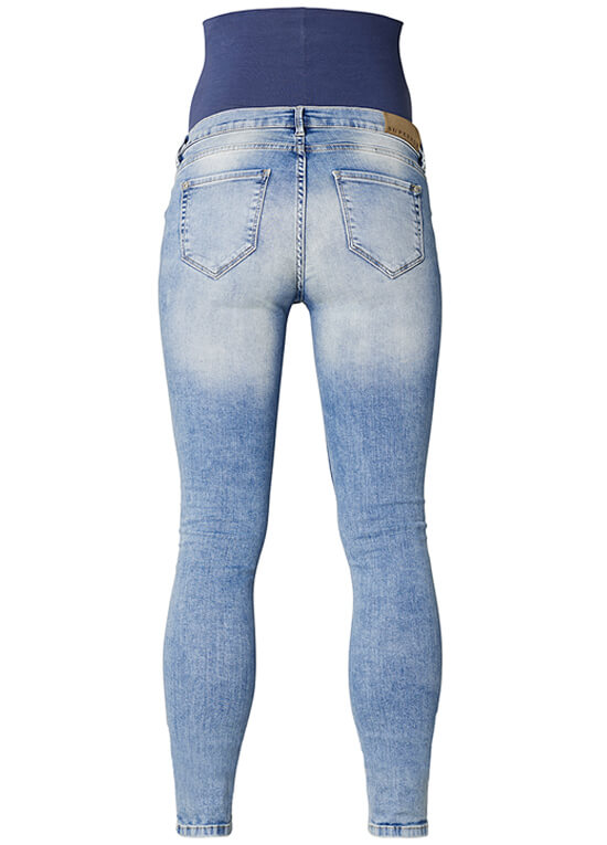 Skinny Maternity Jeans in Light Wash by Supermom