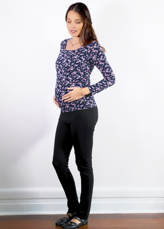 Floressa Lonell Breastfeeding Top in Dainty Floral | Queen Bee