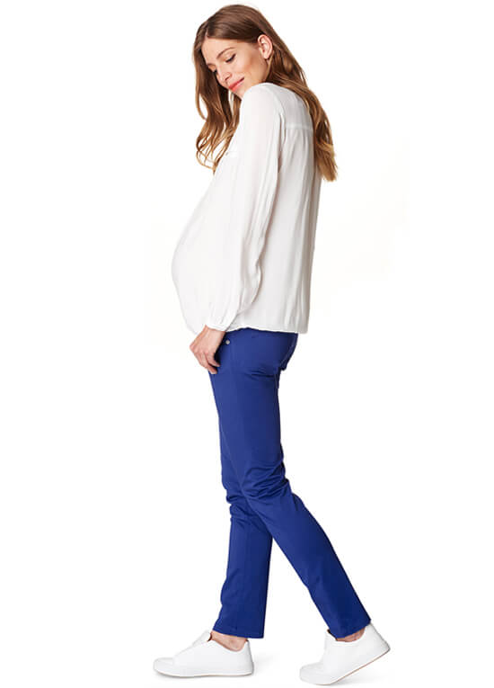 Flowing Viscose Maternity Blouse in Off White by Esprit