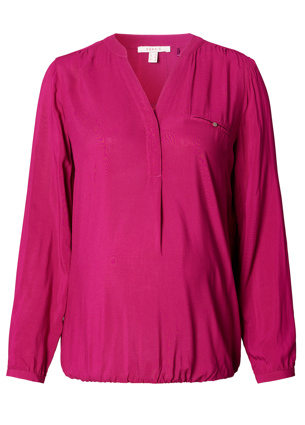 Flowing Viscose Maternity Blouse in Cherry by Esprit
