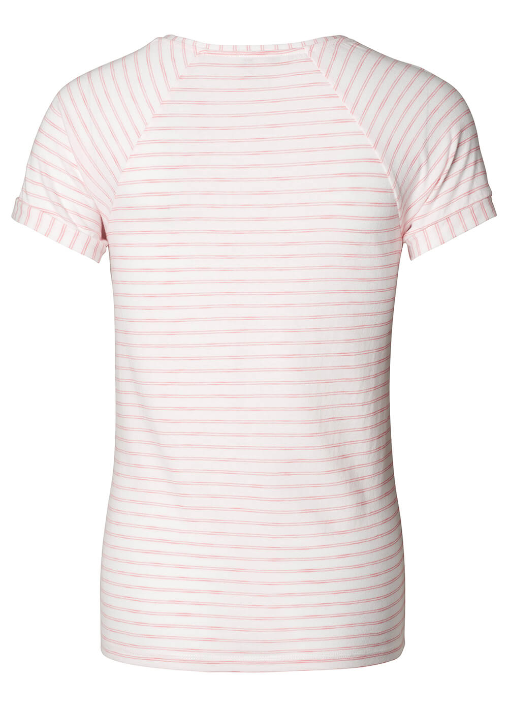 Raglan Maternity T-Shirt in Pink Stripes by Esprit