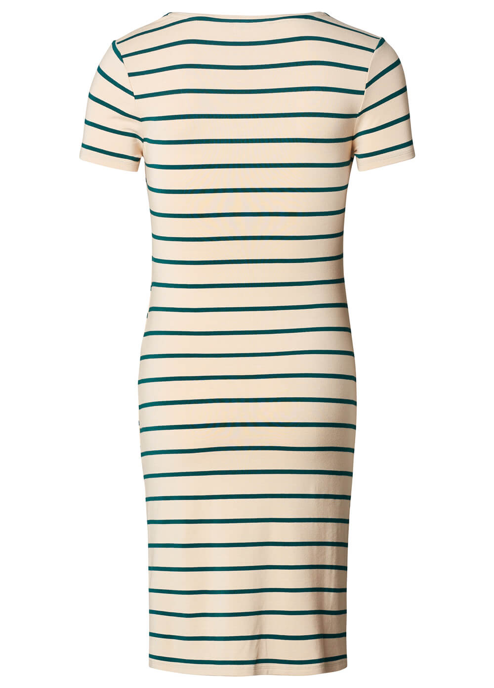 Lotus Maternity Dress in Green Stripes by Noppies